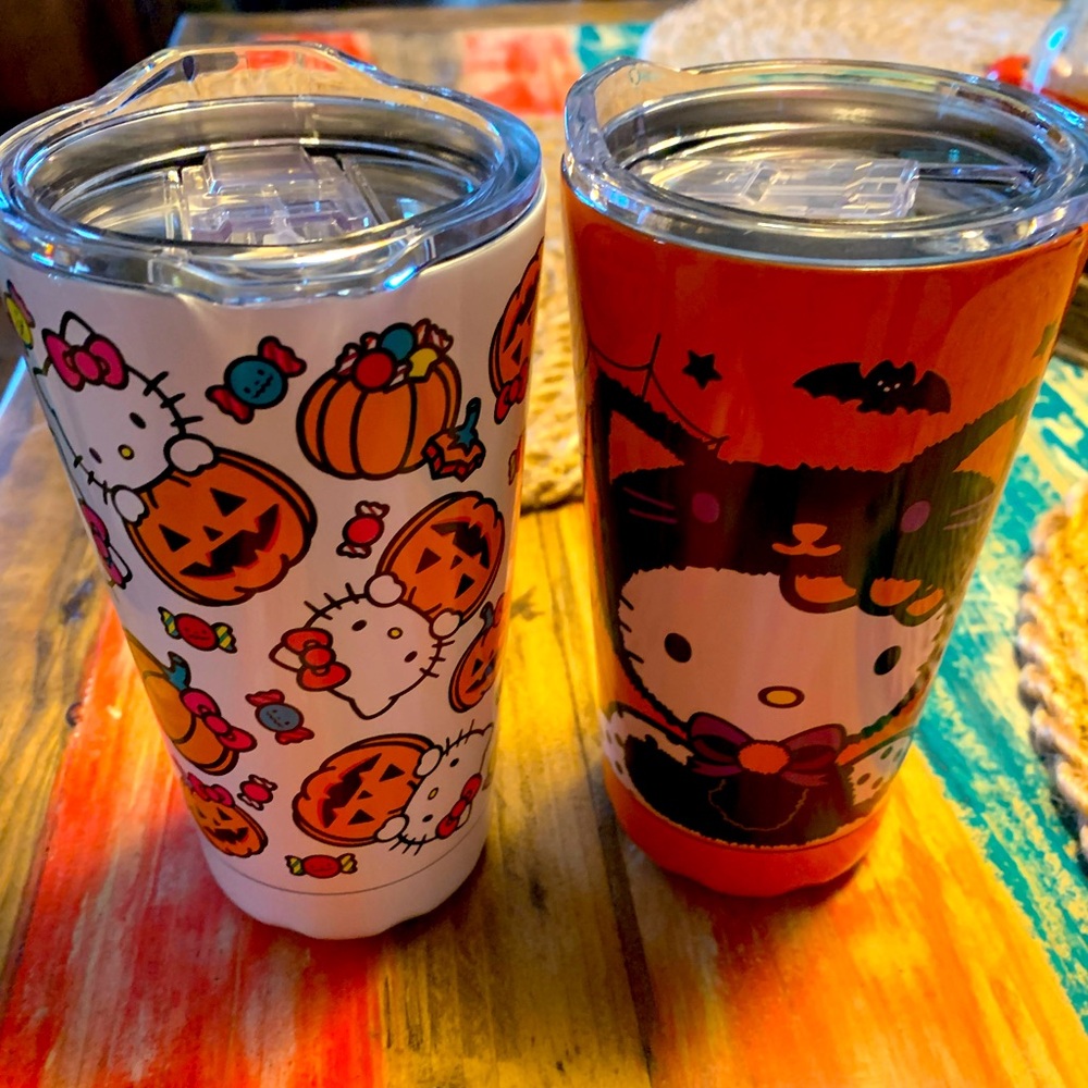 New Hello Kitty Halloween Tumblers